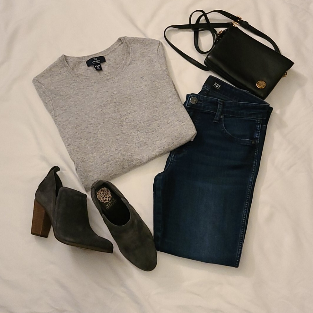 Lands End 100% Cashmere Sweater